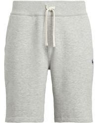 Ralph Lauren - Pantalones cortos de deporte con logo bordado - Lyst