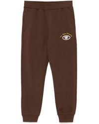 Aape By A Bathing Ape - Pantalones de chándal con parche del logo - Lyst