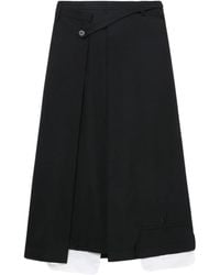 Enfold - Wrap-Panelled Skirt - Lyst