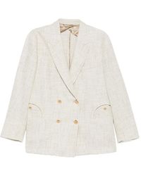 Blazé Milano - Crancy Nightbreak Double-Breasted Blazer - Lyst