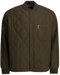 Beams Plus - Jas Met Ritszak En Gewatteerd Effect - Lyst