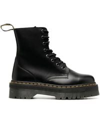 Dr. Martens - Chunky Lace-up Leather Boots - Lyst