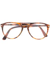 Persol - Brille mit rundem Gestell - Lyst