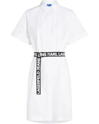 Karl Lagerfeld - シャツドレス - Lyst