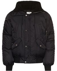 MM6 by Maison Margiela - Veste Bomber À Capuche - Lyst