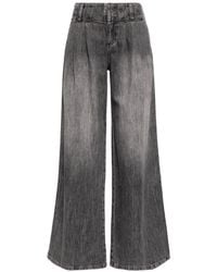 Alice + Olivia - Anders Wide-Leg-Jeans - Lyst