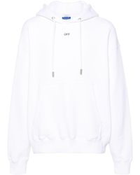 Off-White c/o Virgil Abloh - Logo-print Cotton Sweatshirt - Lyst