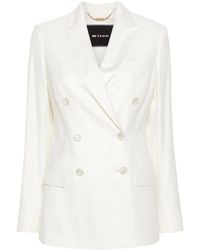 Kiton - Blazer De Lona Con Doble Botonadura - Lyst