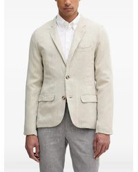 Lindbergh - Blazer À Motif De Chevrons - Lyst