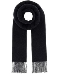 Fendi - And Ivory Cashmere Scarf - Lyst