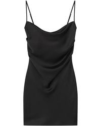 Nanushka - Seren Cowl-Neck Fitted Mini Dress - Lyst