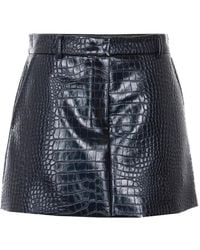 Sportmax - Gleba Crocodile Mini Skirt - Lyst