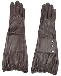 Manokhi - Leather Gloves - Lyst