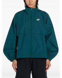 New Balance - Trackside Woven Jacket - Lyst
