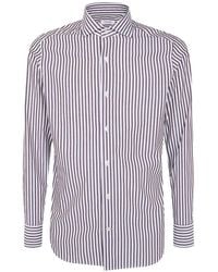 Tintoria Mattei 954 - Striped Long-Sleeve Shirt - Lyst