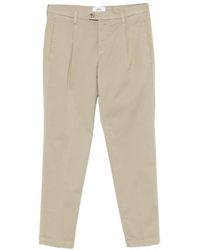 VELA SHOP - Belt-Loop Pleated Trousers - Lyst