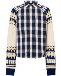 DSquared² - Classic Check Drawstring Shirt - Lyst