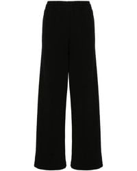 Wardrobe NYC - Geribbelde Straight Broek - Lyst