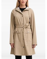 Rains - 18130 Curve Hooded Parka - Lyst