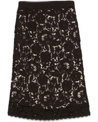 P.A.R.O.S.H. - Embroidered Skirt - Lyst