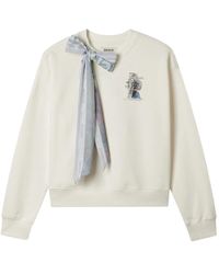 Musium Div. - Scarf-Detail Sweatshirt - Lyst