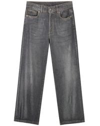 8pm - Aiko Cropped Jeans - Lyst