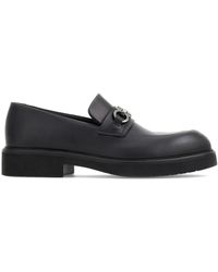 Ferragamo - Gancini-charm Leather Mocassin Loafers - Lyst