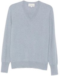 Bompard - Pull À Col V En Cachemire - Lyst