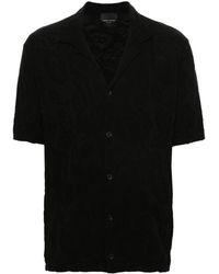 Roberto Collina - Jacquard-pattern Knitted Shirt - Lyst