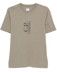 C.P. Company - Logo-Print Short-Sleeve T-Shirt - Lyst