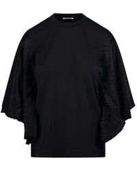 Haikure - Flynn Ruffled-Sleeve T-Shirt - Lyst