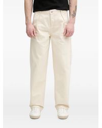 Lindbergh - Pleated Straight-Leg Jeans - Lyst