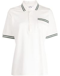 The Upside - Hill Striped-edge Polo Shirt - Lyst