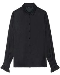 Zadig & Voltaire - Chemise Thely À Poignets Volantés - Lyst