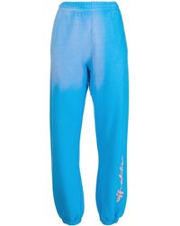 Off-White c/o Virgil Abloh - Painter Logo-Print Track Pants - Lyst