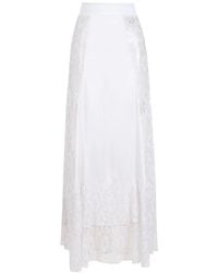 Amir Slama - Lace Maxi Skirt - Lyst
