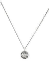 Emanuele Bicocchi - Caesar Coin Sterling- Necklace - Lyst