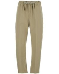 Semicouture - Pantalon À Lien De Resserrage - Lyst