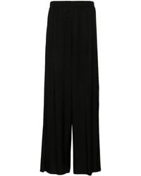 FEDERICA TOSI - Twill Wide Trousers - Lyst