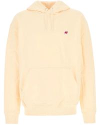 New Balance - Hooded Pocket Sweatshirt - Lyst