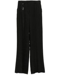 Elisabetta Franchi - Logo-Charm Trousers - Lyst