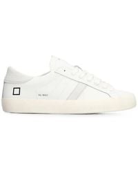Date - Hill Low Leather Sneakers - Lyst