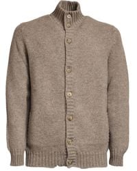 Fedeli - Stand Collar Favonius 428 Cardigan - Lyst