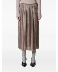 Roberto Collina - Pleated Mini Skirt - Lyst