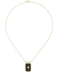 Marie Lichtenberg - Ebony Eye Diamond Necklace - Lyst