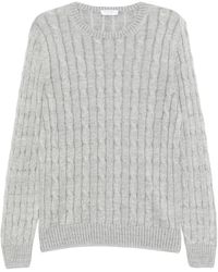 Gran Sasso - Pullover Mit Zopfmuster - Lyst