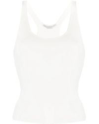 Stella McCartney - Sleeveless Racerback Tank Top - Lyst