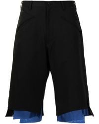 Sulvam - Shorts Con Dettaglio A Contrasto - Lyst