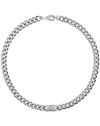 Philipp Plein - Plein Tag Chain Necklace - Lyst