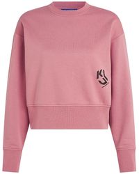 Karl Lagerfeld - Logo-Print Sweatshirt - Lyst